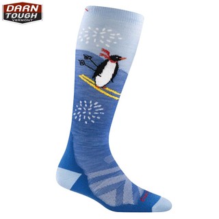 【Darn Tough 美國】Penguin Peak Over-The-Calf 孩童及膝羊毛襪 雪襪 DT3808