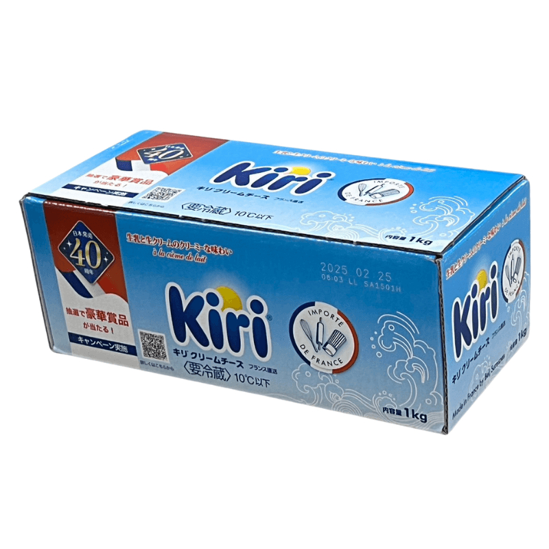 《AJ歐美食鋪》冷藏 法國 KIRI 奶油乳酪 1KG 全脂軟乾酪 cream cheese