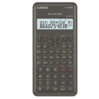 【環喬】CASIO 卡西歐 FX-350MS-2 12位數工程用計算機 文物 考試用計算機 文具用品 辦公室文具