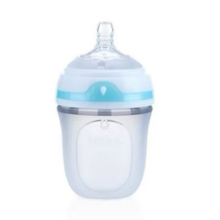 Nuby Comfort寬口徑防脹氣矽膠奶瓶 150ml（全新）