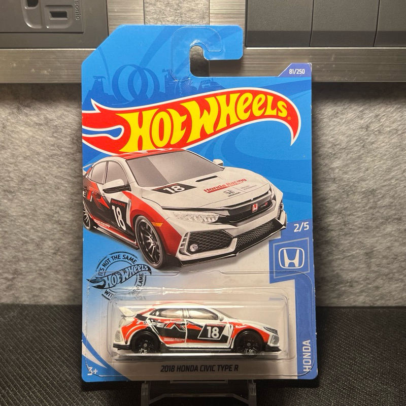 Hot wheels風火輪小汽車 本田2018 honda civic type r