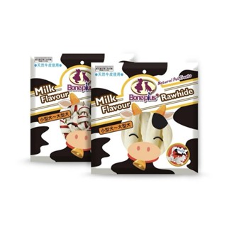 ▼PRO▲ 魔法村 Pet Village 牛奶牛皮骨系列(多種尺寸) 牛奶骨結 皮骨 狗零食 狗骨頭