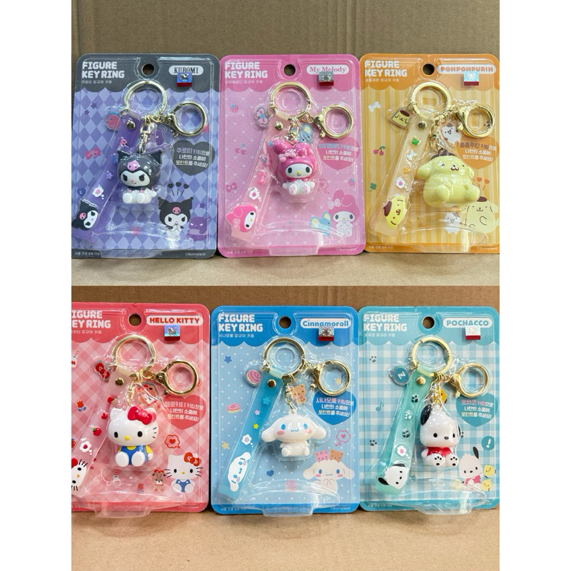 《台灣現貨》正版 <蝦皮代開發票> Sanrio 原價199元 Sanrio鑰匙圈系列-庫洛米/大耳狗/美樂蒂/布丁狗