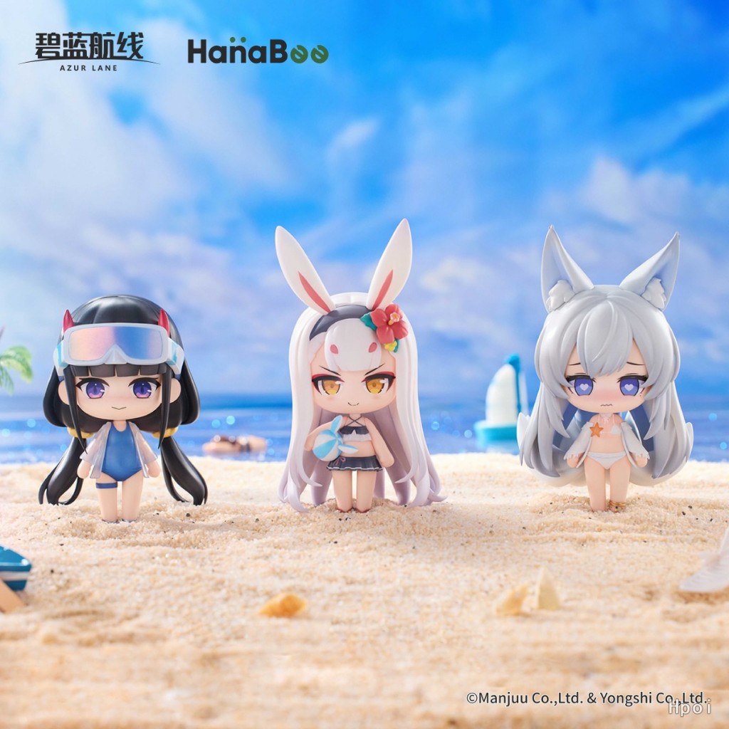 GK預購 Hanabee 工作室 碧藍航線 夏日泳裝盒蛋 Vol.1 能代、島風、信濃 稚熱gk公仔模型 AB11097