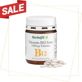 Herbafit 聖伯納德 旗下品牌 維生素B12 1000mcg 錠狀 (180顆/罐) 原廠公司貨 中標 唯康藥局