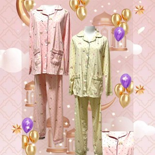 🌷蕾妮塔塔🌷 2024秋冬新品/ 全系列精品( 37252 ) 比爾熊長袖成套睡衣