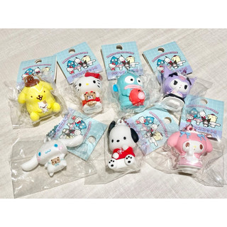 🔥現貨🔥 日本正版 Sanrio 三麗鷗 玩偶公仔吊飾 包包掛飾 鑰匙圈 Kitty 美樂蒂 酷洛米 大耳狗 漢頓