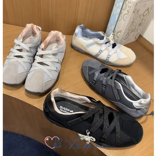新款 SKY🔸韓國代購 Rockfish ZANE X-STRAP SNEAKERS 休閒鞋 娃娃鞋 瑪莉珍