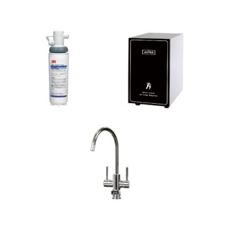【yaffle 亞爾浦】日本系列櫥下淨水器+熱飲機組合OWS120L+CH-8020