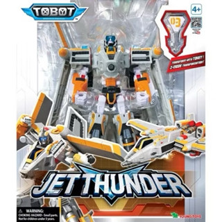 全新現貨 閃電傑特 tobot 機器戰士 gd 飛機 變形機器人 jetthunder