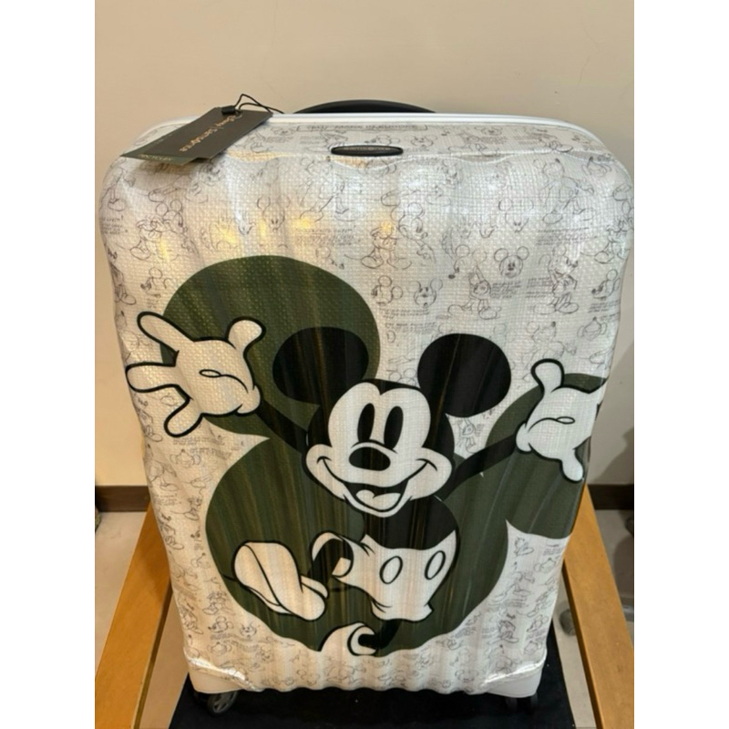 臺灣現貨 全新歐洲outlet購買Samsonite新秀麗貝殼箱迪士尼米老鼠限定版C-LITE 28吋