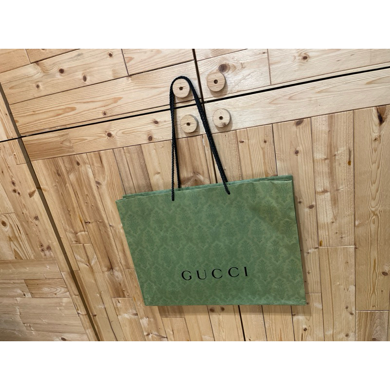 GUCCI紙袋/緞帶/說明書/原廠真貨