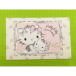 日本Sanrio 三麗鷗 Hello Kitty&Charmmy Kitty 50週年限定明信片