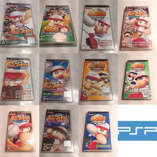 PSP 實況野球 各種遊戲 Wild Baseball Various Games
