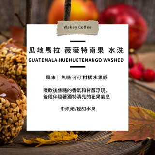 水果甜感 瓜地馬拉 薇薇特南果 中焙 半磅 咖啡 咖啡豆 精品咖啡 手沖咖啡 單品咖啡 義式咖啡 自家烘焙 新鮮烘焙
