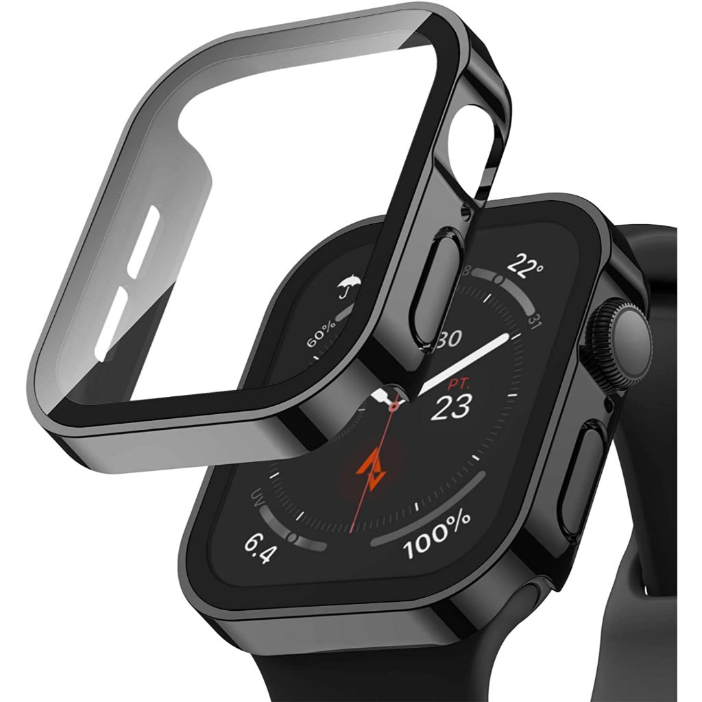 PC防水磨砂一體殼 適用 Apple Watch 11代 10代 9 8 7 6 5 42mm 46mm 蘋果錶殼