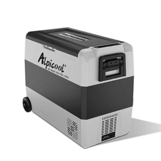 [廠家直銷可貨到付款】Alpicool/冰虎 行動冰箱 車載冰箱 LG壓縮機戶外冰箱 雙溫雙槽冷凍冷藏冰箱 車用露營冰箱