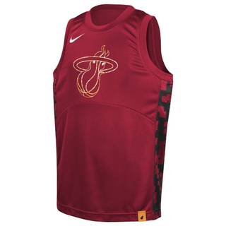 NIKE NBA Dri-FIT 青少年熱身球衣 熱火隊 WZ2B7NBBH-HEA