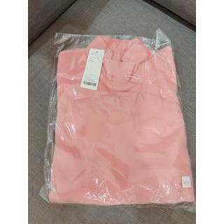 全新 轉 Lativ 兒童 fleece 立領長袖上衣 110 珊瑚粉