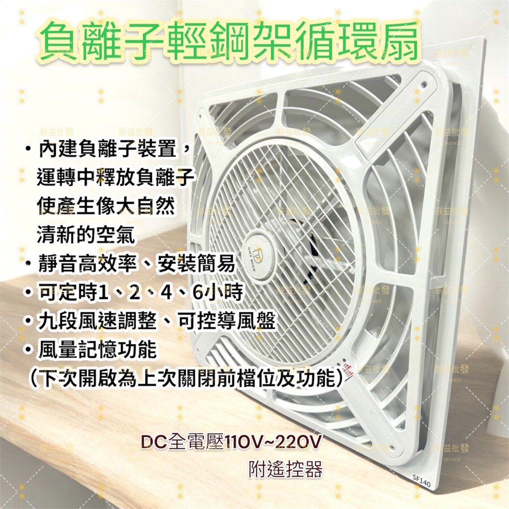 「朕益批發」16吋 14吋負離子DC節能風扇 輕鋼架風扇 輕鋼架循環扇 崁入式輕鋼架電風扇 天花板電風扇 嵌入式循環風扇