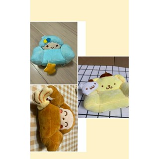 [正版]三麗鷗 娃娃 sanrio 沙發造型玩偶 6吋 雙子星 手機架 kikilala 淘氣猴 布丁狗 置物架