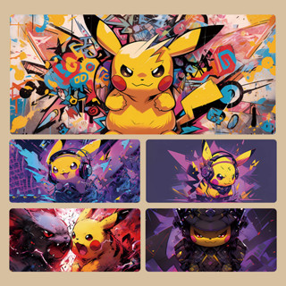 【電競滑鼠墊】寶可夢滑鼠墊 皮卡丘滑鼠墊 Pokémon滑鼠墊 皮卡丘桌墊 加大滑鼠墊 電腦桌墊 Pikachu桌墊