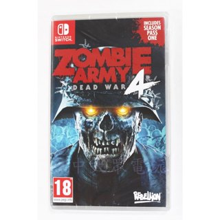 Switch NS 殭屍部隊：死亡戰爭 4 Zombie Army 4 (國際版 中文版)(全新商品)【臺中大眾電玩】