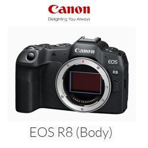 公司貨佳能CANON EOS R8 BODY單機身無反光鏡相機-20241130原廠審核寄送LP-E17原廠