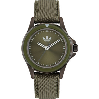 adidas 愛迪達 EXPRESSION ONE 帆布錶帶 簡約錶款 AOFH23017 44mm