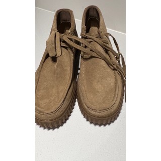 Clarks torhill hi 餅乾靴 UK10 棕色 全新