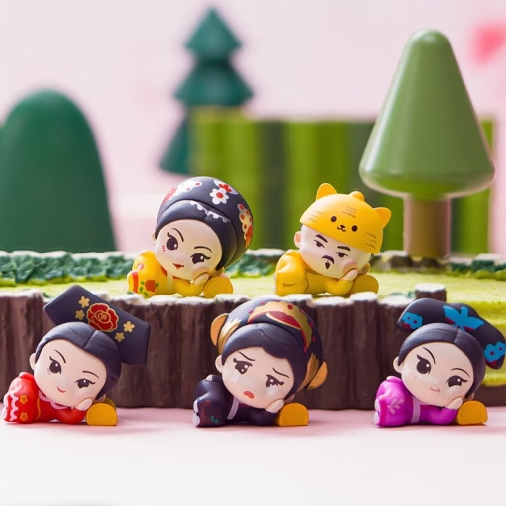 【X8TOY潮玩】TOP TOY x WEKKI 後宮甄嬛傳 躺躺吧娘娘 盲盒 盒抽 盒玩 公仔 模型 玩具 手辦 萌粒