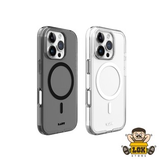 【LAUT 萊德】iPhone 16/Plus/Pro/Pro Max 磁吸晶透保護殼(MagSafe 手機殼)