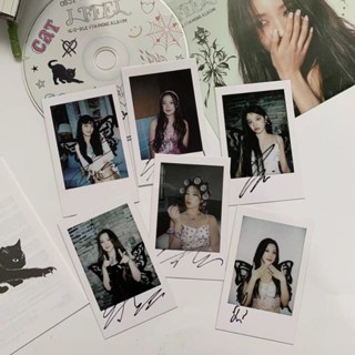 【官方正品】(G)I-DLE 娃 迷你6 專輯 I feel 特典卡 yzy拍立得小卡 gidle小卡 蝴蝶拍立得宋雨琦