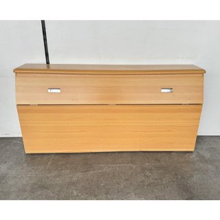 【宏品全新二手傢俱電器】B4110113W*木紋5尺床頭櫃*臥室 床底 床架 床邊櫃 衣櫃 床墊化妝鏡臺 沙發 2手餐桌