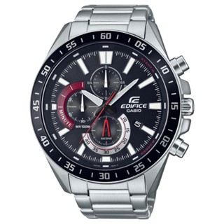 CASIO(EFV-620D-1A4) 大錶徑嵌入式華麗錶盤 時尚賽車經典款