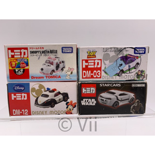 Tomica 史奴比貝兒小車 DM-03 玩具總動員 巴斯光年 DM-12 米妮 警車 迪士尼 星際大戰 白兵