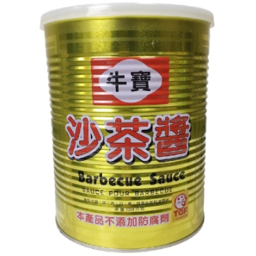牛寶沙茶醬*6罐-易開