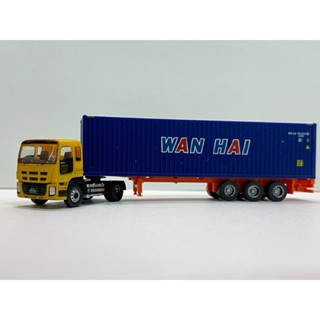 [全新單輛] tomytec 拖車系列 第7彈 五十鈴 WANHAI 配件未拆 N規 鐵道模型1/150