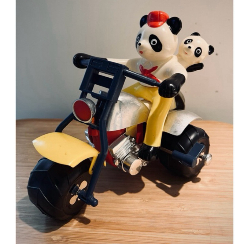 早期日本製熊貓三輪車Panda tricycle中古二手