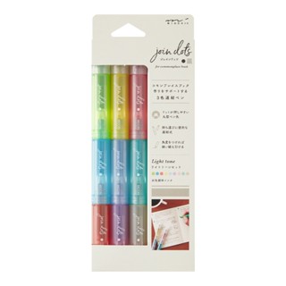 MIDORI 三色標記螢光筆(3入組)-淺色系 墊腳石購物網