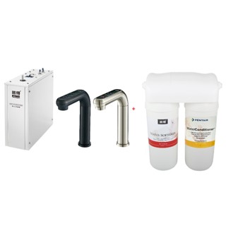 【NEXWATER 諾得】廚下型雙溫加熱器淨水器組 NEX-760BN/BK+24.2.351-500A