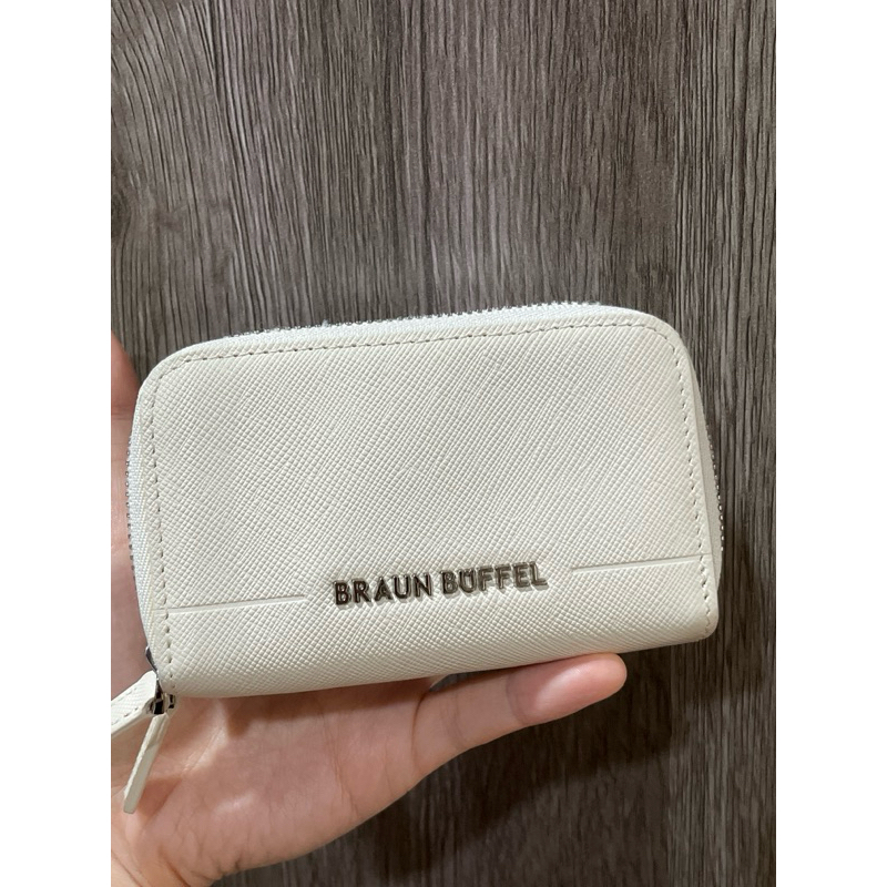 近全新✨七折售🥲絕版德國小金牛 雙拉鍊零錢包 BRAUN BUFFEL