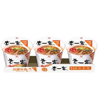 來一客 川辣牛肉 67g x3入【家樂福】