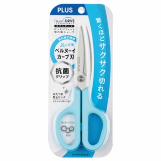 【PLUS】 抗菌型弧線剪刀 SC-175S-AB [折扣碼現折]