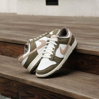 【逢甲 FUZZY】Nike Dunk Low 抹茶拿鐵 橄欖綠 綠 麂皮 FQ8250-200