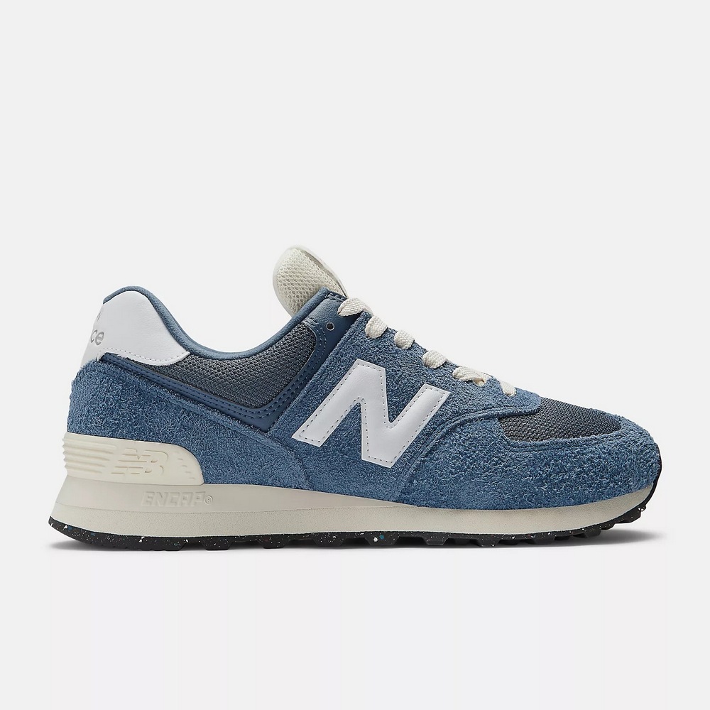New Balance 574 系列 男女 休閒鞋 藍 U574RBJ-D