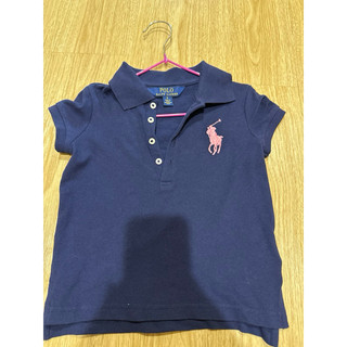 POLO 兒童短T 釦子