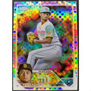 MLB 球員卡 達比修有 Yu Darvish 2023 Topps Chrome X-Fractor 亮面