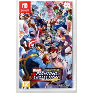 {瓜瓜皮}全新NS 中文版 美國英雄VS卡普空 Marvel vs Capcom 格鬥合集(遊戲都有回收)