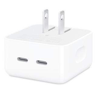 MW2H3TA/A APPLE 35W 雙 USB-C 埠小型電源轉接器 2024